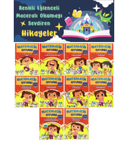 1.Sınıf Renkli Eğlenceli Maceralı Okumayı Sevdiren Hikaye Seti 10