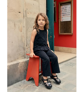 Civil Girls Tokalı 27- Sandalet - Siyah
