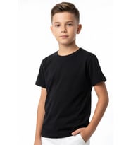 Erkek Çocuk Geniş Kalıp Basic T-Shirt 6-14 Yaş 12689DS MODANINO