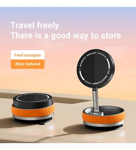 Plentiful Güçlü 360° Dönebilen Manyetik Kilitli Araç Telefon Tutucu k10b