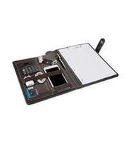 2K 6001 Kahverenk Sekreterlik A4 Suni Deri Telefon Kılıflı