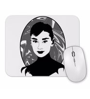 Audrey Hepburn Mouse Pad