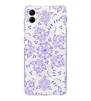 Samsung Galaxy A04  Köşe Korumalı Antişok Kapak Nostalji Desen Tasarımlı Şeffaf  Kılıf
