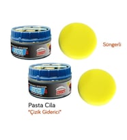 2 Adet Oto Boya Tampon Çizik Giderici Parlatıcı Pasta Cila 300 Gr