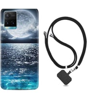 Vivo Y11S Y21S Y20 Y20S Y70 Kılıf Boyun Askılı Silikon Great Moon 1301
