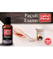 Cemilefendi Uçucu Yağ Paçuli Esans Tütsü, Buhurdanlık 10 ML
