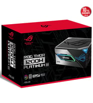 ASUS 1200W 80+ PLATINUM ROG THOR 1200P3 Tam Modüler Power Supply