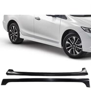 Honda Civic FB7 Modulo Yan Marşpiyel Seti Plastik 2 Adet Mat Siyah 2012 2013 2014 2015 2016 karlık+ek+bodykit