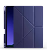 Galaxy Tab S9 FE Kılıf Zore Tri Folding Kalem Bölmeli Standlı Kılıf