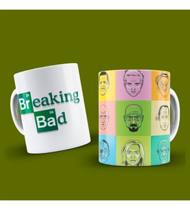 Breaking Bad Temalı Porselen Kupa Bardak Dizi Severler İçin Hediye Özel Tasarım