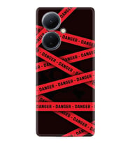 Vivo V29 Lite Kılıf Resimli Desenli Baskılı Silikon Danger 1372