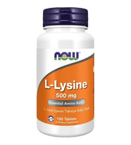 Now L-Lysine 500 mg / L-Lizin 100 Tablet