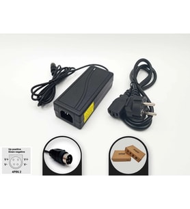 24V 2A 48W 4-Pin DIN Erkek 4PIN2 Adaptör RETRO