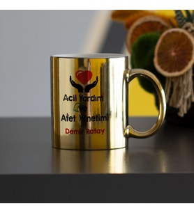 Acil Yardım ve Afet Yönetimi Gold Kupa Bardak