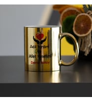 Acil Yardım ve Afet Yönetimi Gold Kupa Bardak