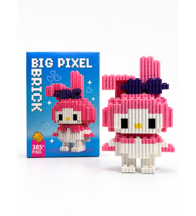 My Melody Tasarımlı Büyük Parçalı Blok Oyuncak Seti Big Pixel Brick Set