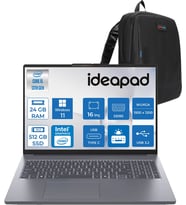Lenovo Ideapad Slim 3 16IRH10 Intel Core I5 13420H 24GB 512GB SSD Windows 11 Pro 16" Wuxga (1920X1200) IPS 300NITS Taşınabilir Bilgisayar IP83K20077TRP06 + Zetta Çanta