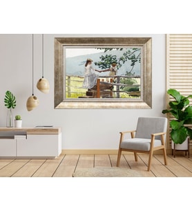 Gümüş Çerçeveli Tablo nb2038