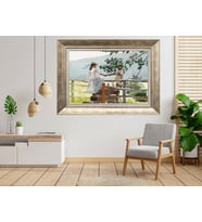 Gümüş Çerçeveli Tablo nb2038