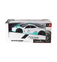 Büyük Kumandalı Şarjlı Racing Araba 41 cm -Can (Çok Renkli)