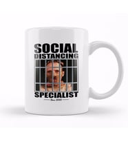 Dr Hannibal Lecter Social Distancing Specialist Tasse Kupa Bardak Porselen