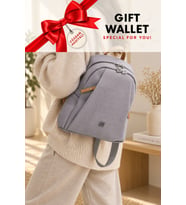 Krem 6026 Orijinal Just Polo Kadin 9 Bolmeli Orta Boy Sirt Cantasi 31x29 Cm
