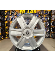 4 Adet RENAULT ORIJINAL 6.5*16 4*100 ET43 60.1 SILVER JANT REVİZE EDİLMİŞ (Takım)