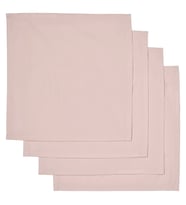 IKEA NÄBBFISK açık pembe-beyaz 30x30 cm kumaş peçete 4 adet