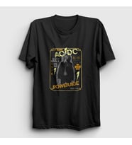 Presmono Unisex Siyah Powerage Ac Dc T-Shirt 385473tt