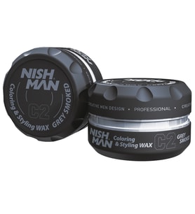 NISHMAN C2 Saç Şekillendirici Beyaz Kapatıcı Wax / % 70 Doğal Beyaz Kapama 100 ML
