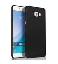 Samsung Galaxy C5 Pro Premium Silikon Kılıf Siyah
