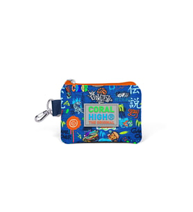 Coral High Kids Saks Grafiti Desenli Bozuk Para Çantası 21896