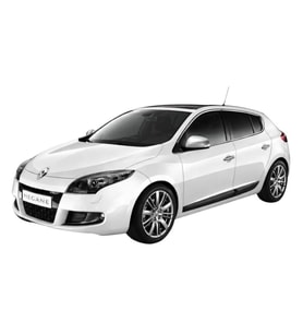 Renault Megane 3 Hb 10 Parça Tam tur Krom Çerçeve