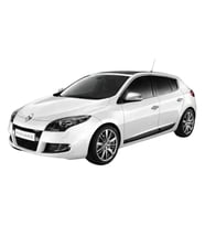 Renault Megane 3 Hb 10 Parça Tam tur Krom Çerçeve