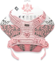 Haute Couture Köpek Göğüs Tasması Pembe (M)