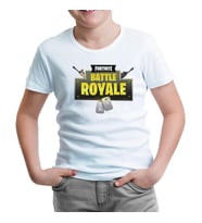 Fortnite - Battle Royale Beyaz Çocuk Tshirt