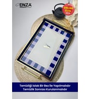 Modern Kahvaltı Tepsisi 48x29 cm, Şık ve Kullanışlı Sunum Aracı