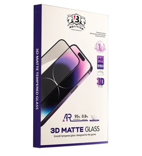 Newface Apple iPhone 16 Pro Bilvis 3D Mat Cam Ekran Koruyucu