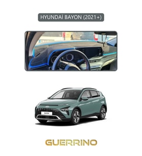 HYUNDAİ BAYON 2021+TORPİDO KORUMA HALISI GRİ KENAR