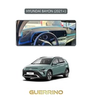 HYUNDAİ BAYON 2021+TORPİDO KORUMA HALISI GRİ KENAR