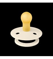 Bibs  Colour Kauçuk Emzik - Ivory 0-6 Ay