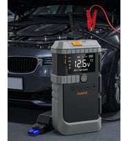 Taşınabilir Araç Çalıştırma Jump Starter Ha Pompası Dijital Basınç Göstergeli Güç Bankası