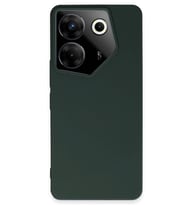 Camon 20 Pro 5G Kılıf First Silikon - Koyu Yeşil