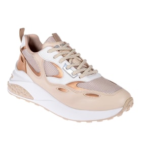 Sms Kadın Spor Ayakkabı Sneaker SMS-78157 BEJ
