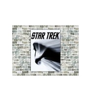 Star Trek 1 Ahşap Tablo