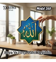 Destina Ahşap Mandala Boyama Seti- Ekonomik Seri- Eko Model 269