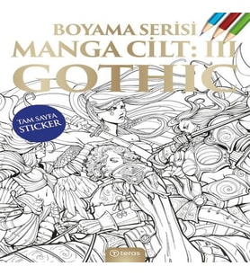 Manga Boyama Cilt III: Gothic