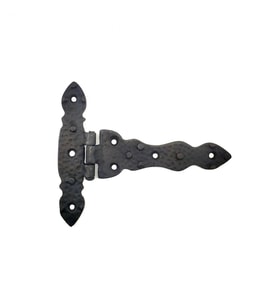 Antika Tarz Dekoratif Pirinç Kuyruklu Düğmeli Menteşe No2 - 138x167 Mm, Oksit