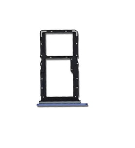 Xiaomi Poco M6 4g İçin Sim Yuvası Mikro Sd Kart Yuvası Sim Tray (Mavi)