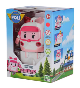 Poli Mrt-687 Robocar Poli̇ Büyük Transformi̇ng Robot Amber Sesli̇ Ve Işikli